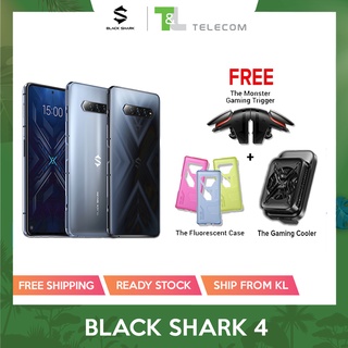 [FREE GIFTS] Black Shark 4 5G 8GB+128GB / 12GB+256GB | Qualcomm Snapdragon 870 | Magnetic Pop-Up Triggers | 144Hz Ultra- Smooth Display