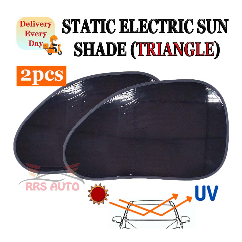 Static Electric Sun Shade With UV & IR Protection / Pelindung Cahaya