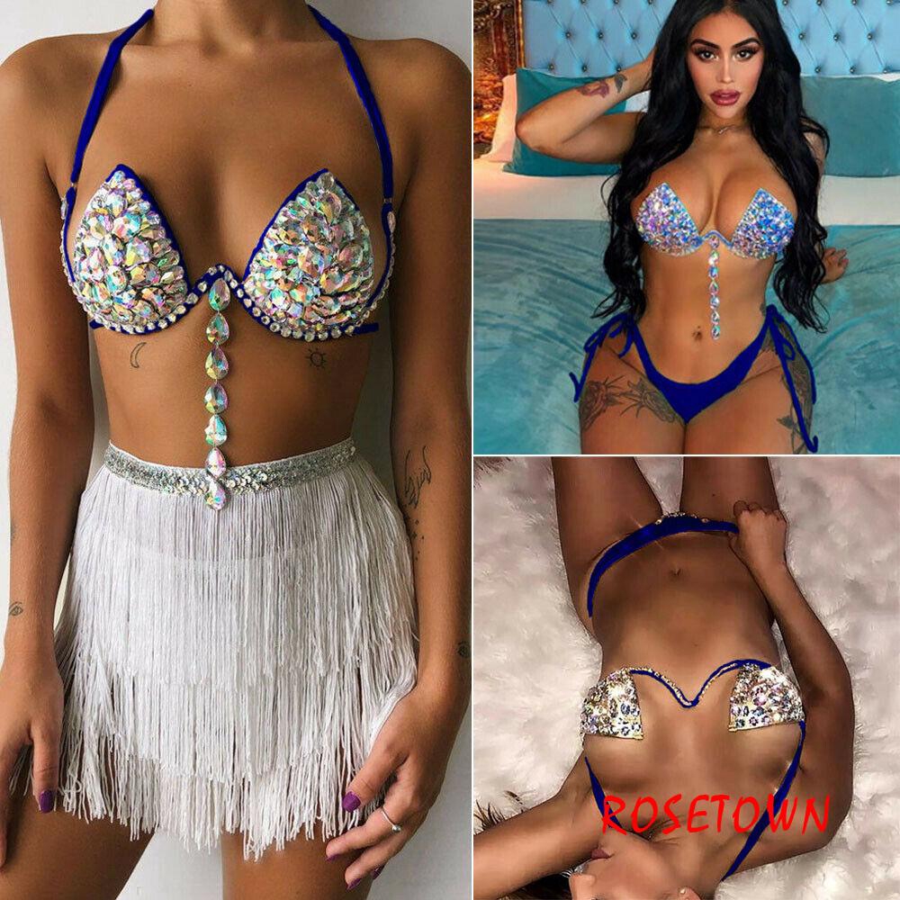 rhinestone bikinis uk