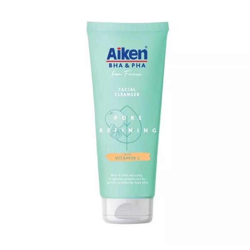 Aiken BHA&PHA Exfoliating Pore Refine Cleanser 100g | Shopee Malaysia