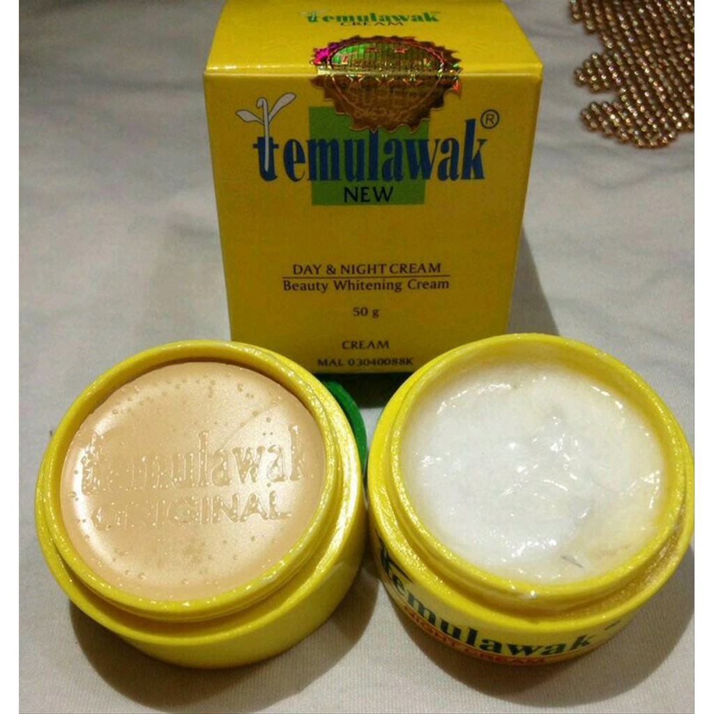 ORIGINAL TEMULAWAK CREAM (DAY u0026 NIGHT) Krim Temulawak 50 Gram 