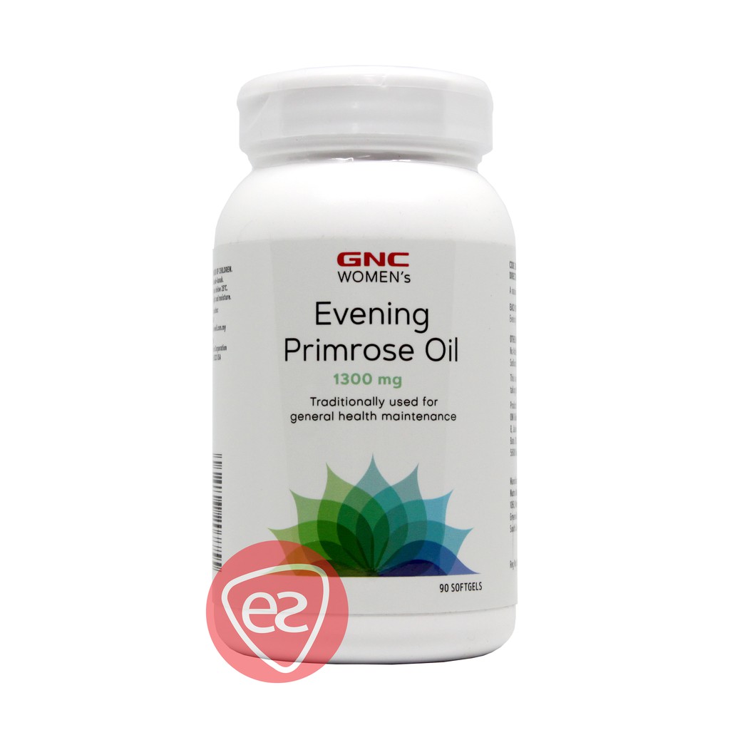 GNC WOMEN'S EVENING PRIMROSE OIL 1300MG SOFTGEL 90S (NEW PACKAGING