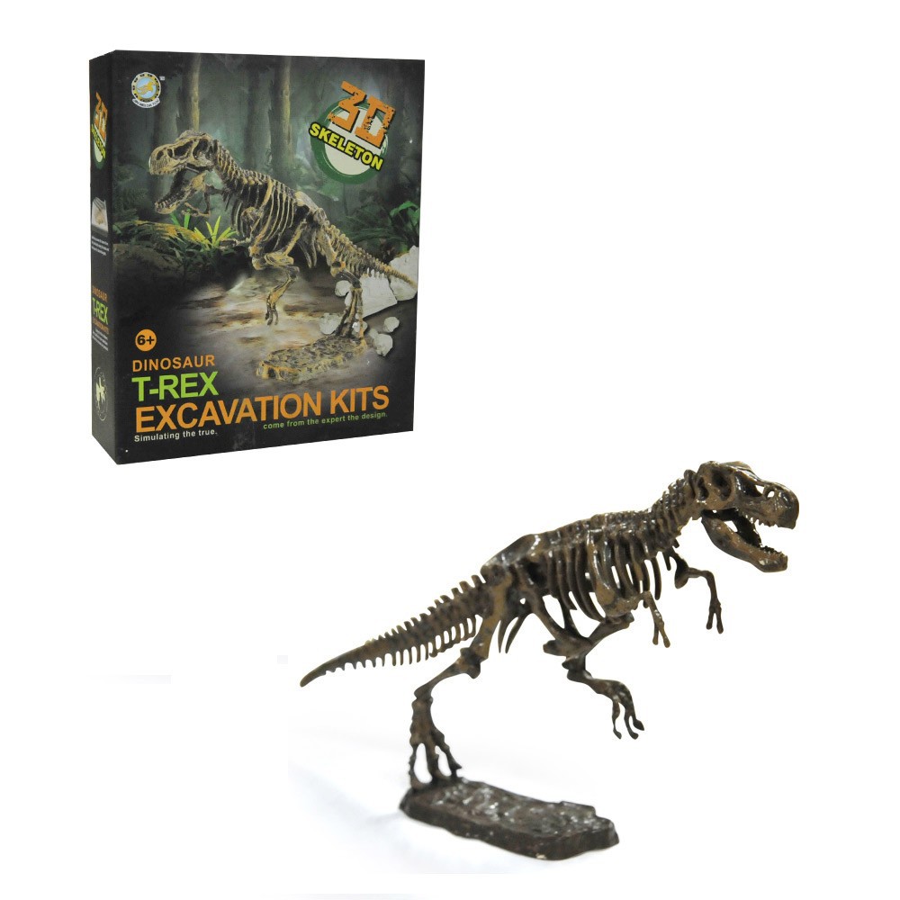 Ultimate Dinosaur Science Kitdig Up Dinosaur And Assemble A T Rex Skeleton - 