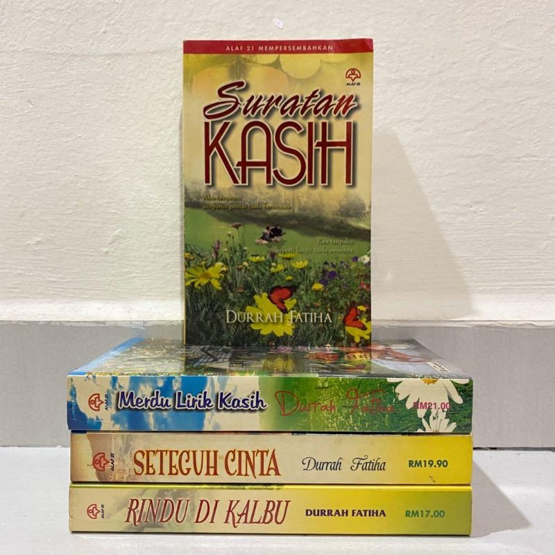 READY STOCK - Novel Suratan Kasih Terbitan Alaf 21  Shopee Malaysia