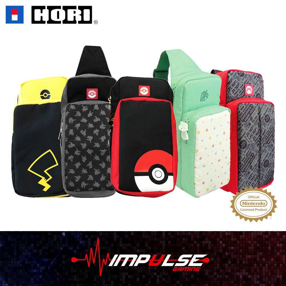 Nintendo Switch Hori Shoulder Bag Pikachu Edition Pokeball Edition