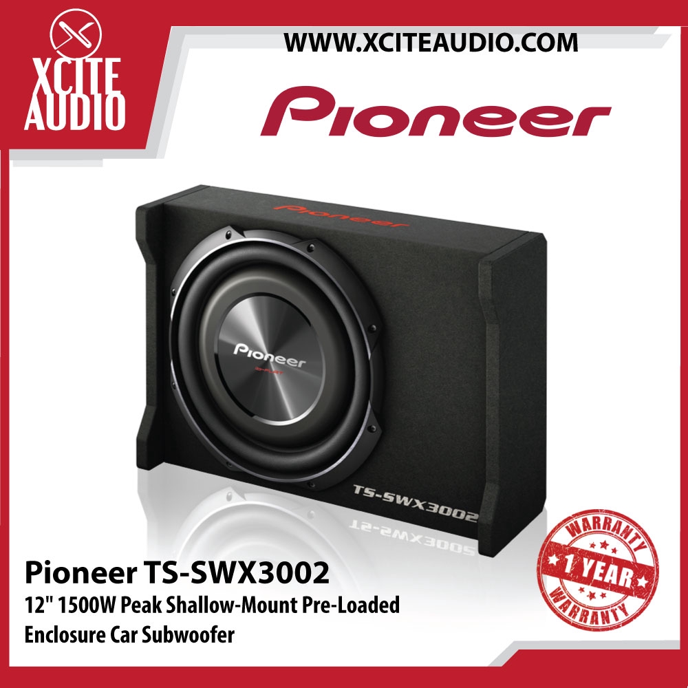 pioneer 12 shallow mount subwoofer