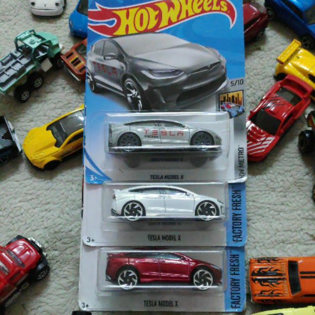 tesla toy car hot wheels