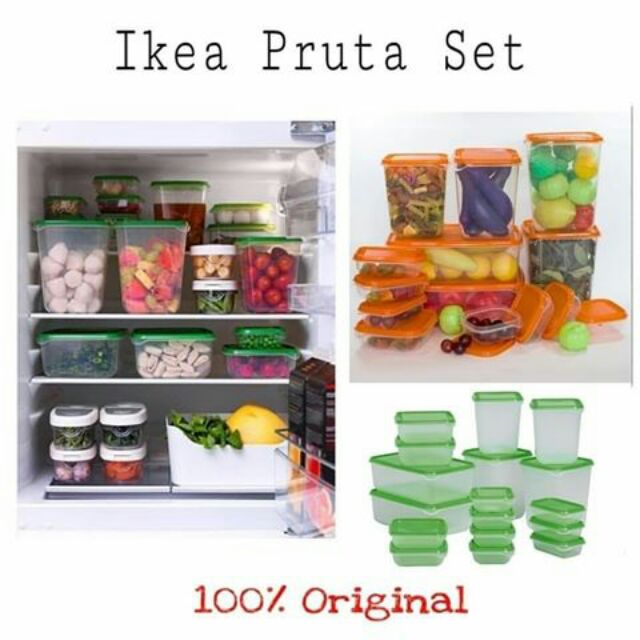 Tupperware Ikea Pruta Ikea (hijau). Pruta Ikea (oren) Shopee Malaysia