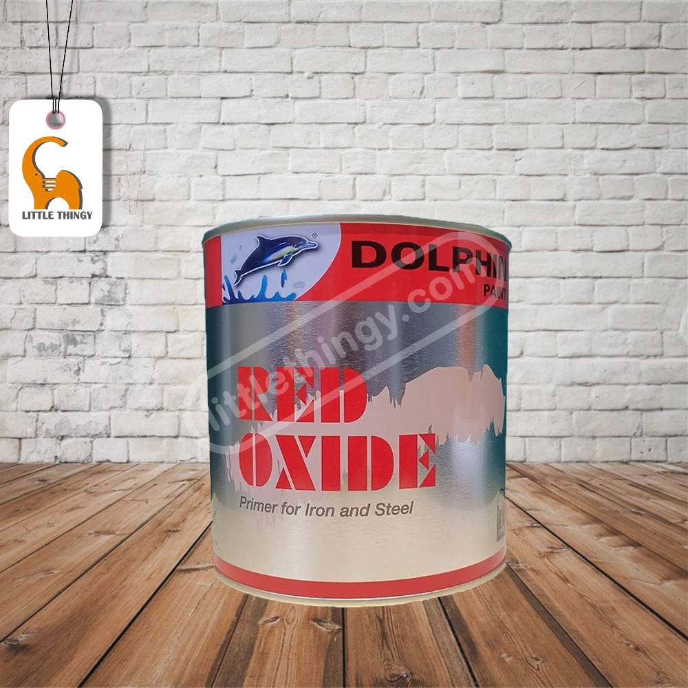 Buy 1L Dolphin Anti Rust Red Oxide / Black Oxide Undercoat Paint 