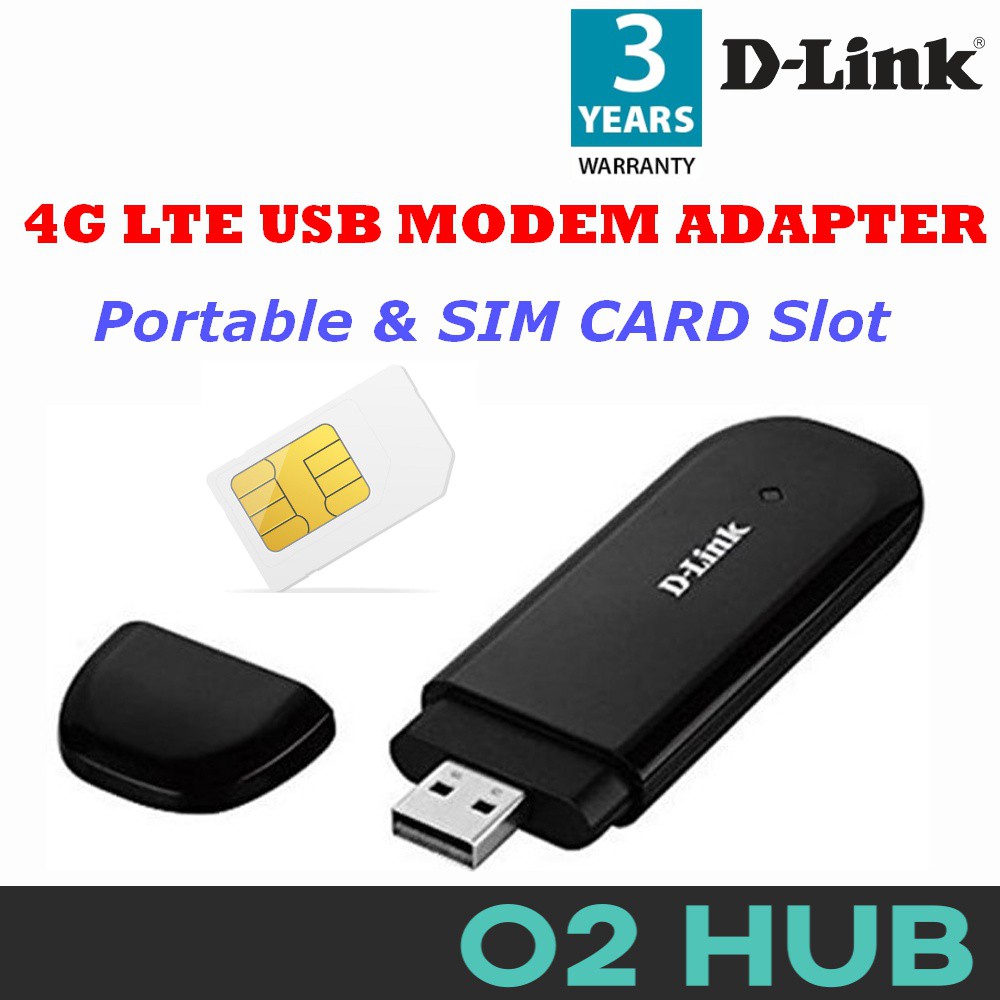 D Link Dwm 222 4g Lte Usb Adapter Direct Mobile Sim Card For Laptoppc Desktop Shopee Malaysia 9142