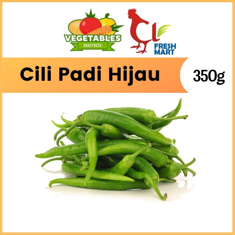 Chili Padi Cili Padi Hijau 350g