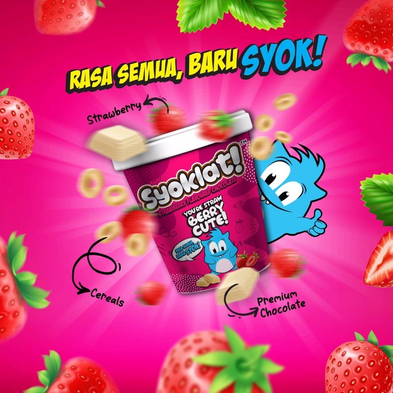 SYOKLAT ( FRUITY FLAVORED CHOCOLATE) | Shopee Malaysia