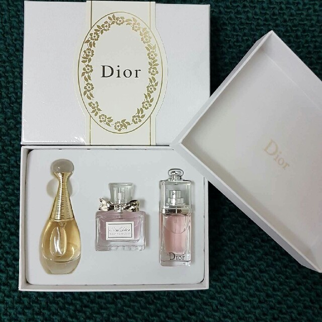 dior perfume gift set 3 bottle