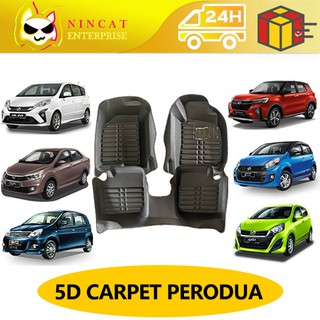 Buy Perodua Axia Customized Fit 5d Floor Mat Carpet Seetracker Malaysia