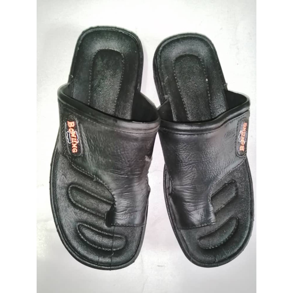 Bowling 3763 Men Rubber Slipper Selipar Getah Lelaki (PVC) Shopee