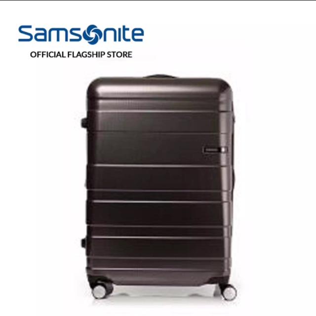 american tourister hs mv  deluxe spinner 79cm exp