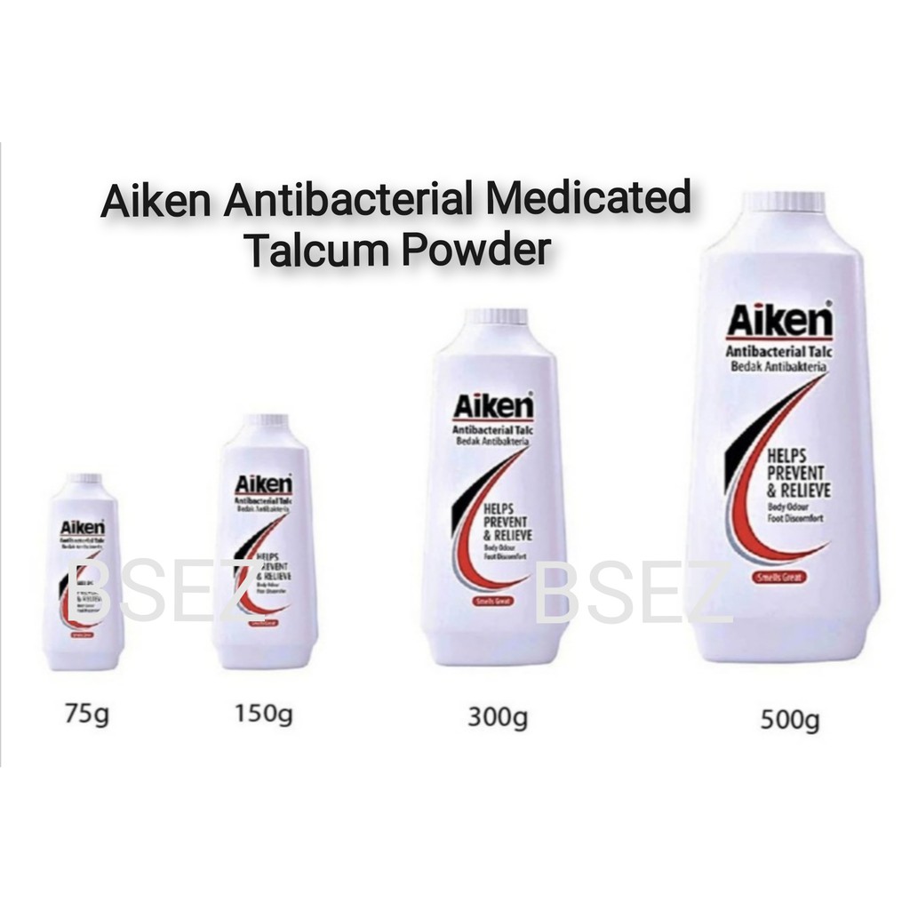 antibacterial talcum powder