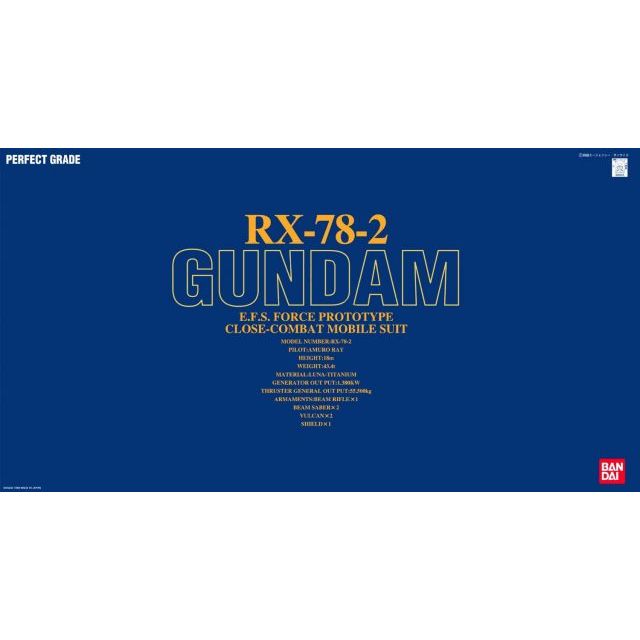 Bandai 1 60 Pg Rx 78 2 Gundam Shopee Malaysia