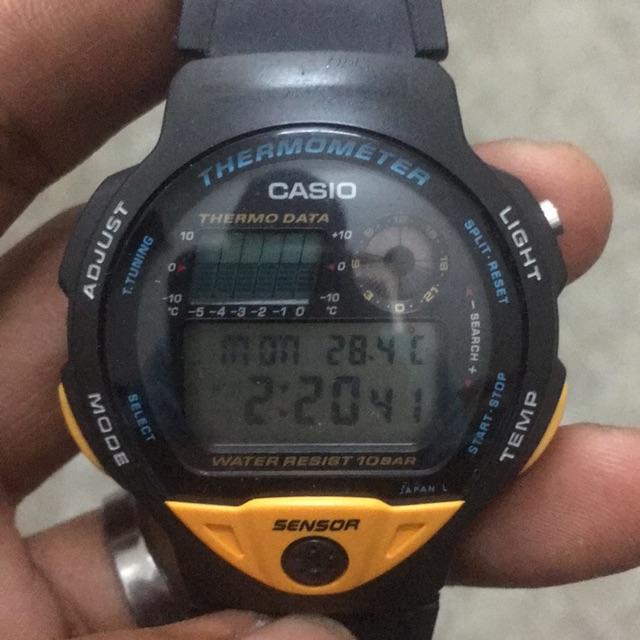 casio kiblat watch