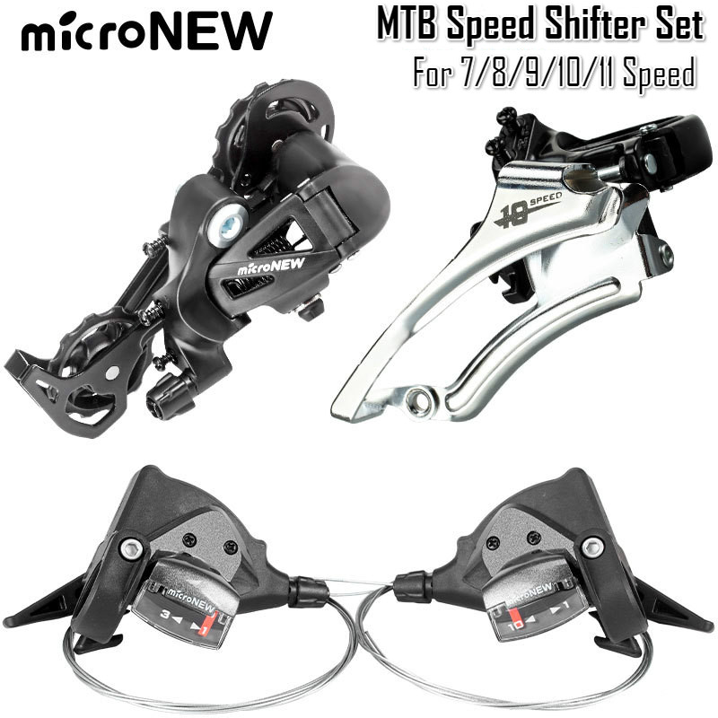 11 speed front derailleur with 10 speed shifter