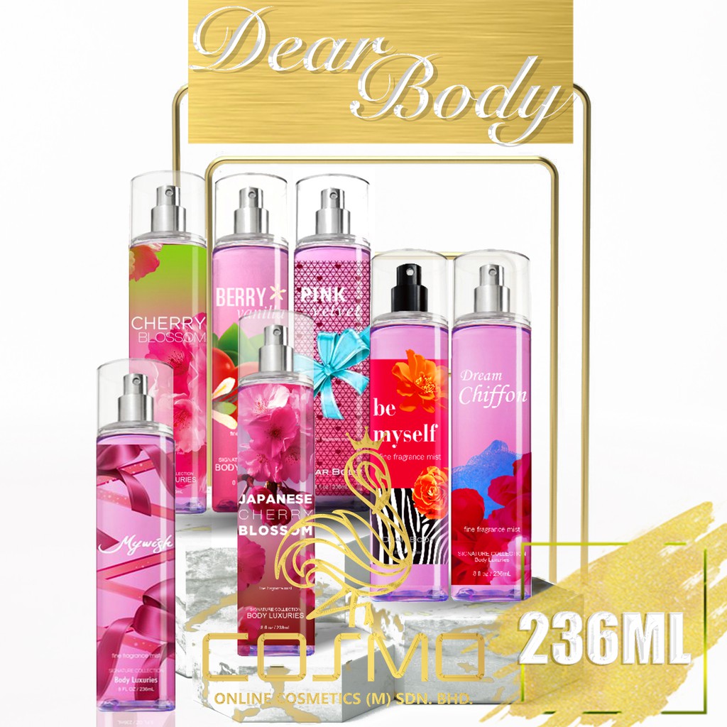 dear body spray