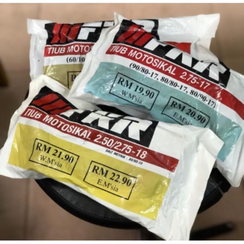 FKR INNER TUBE TUBE MOTORCYCLE 250X17 80/90-17 250/275-18 STANDARD MOTORCYCLE INNER TUBE TYRE ORIGINAL FKR