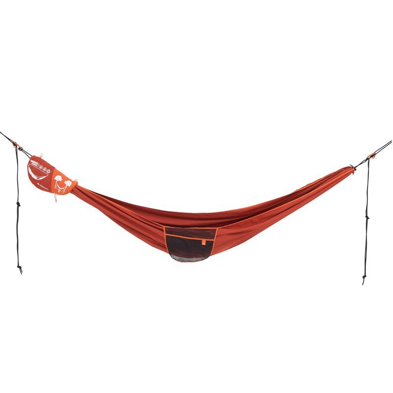 Quechua Comfortable Two Person Hammock Orange Shopee Malaysia