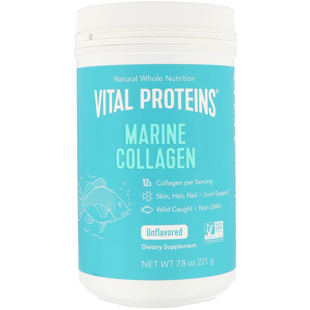 Vital Proteins, Marine Collagen, Wild Caught, Unflavored, 221 G 