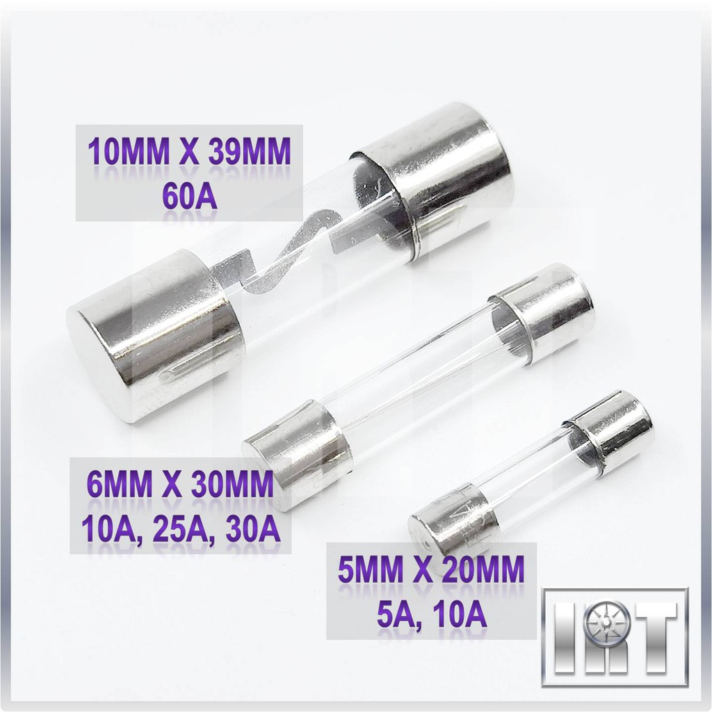 10A 60A 25A Fuse Car Audio Subwoofer Speaker Sound System Woofer Sub
