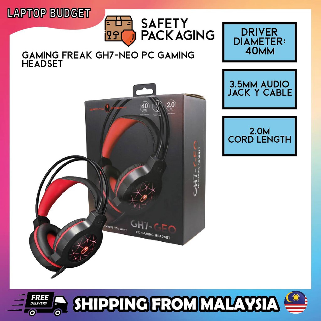 HEADPHONE GAMING FREAK GH7-NEO PC Gaming Headset