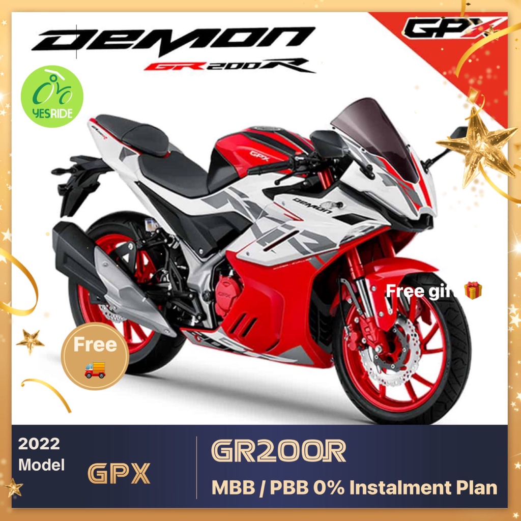 Demon malaysia gpx gr200r 2021 GPX