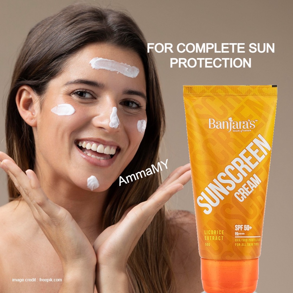 Banjara's Consistent Protection Sunscreen Cream SPF 50+ PA++++ 50g
