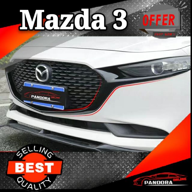 mazda 3 grill cover