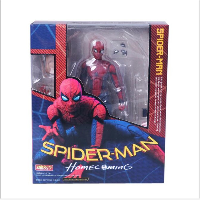  Spider-Man homecoming Action Figure SHF Movable Collection Toy  B10A | Shopee Malaysia