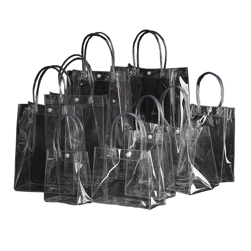 Manufacturers wholesale plastic transparent snap pvc bags ...
