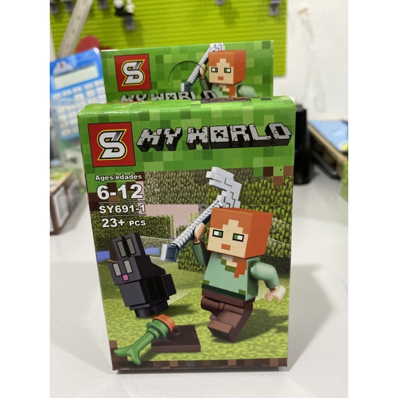 2020 New My World Minecraft Mini Box Lego In Stock Shopee Malaysia - senarai harga roblox ninja minecraft and autumn my world