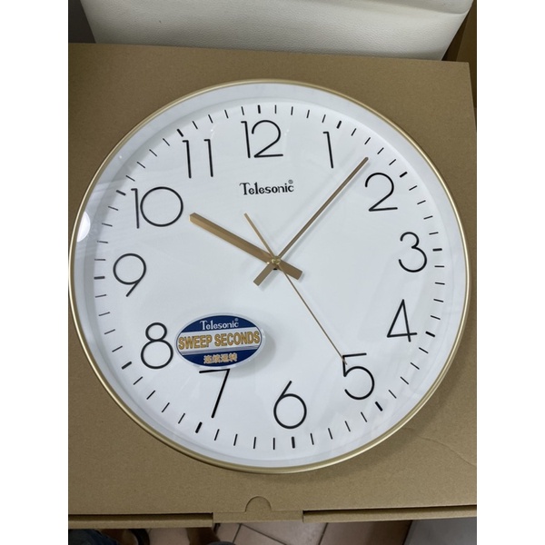 100 ORIGINAL TELESONIC WALL CLOCK Q87227 Shopee Malaysia