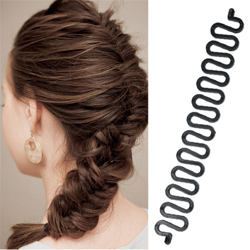 Women Magic Hair Clip Queue Twist Plait Diy Braid Hairstyle