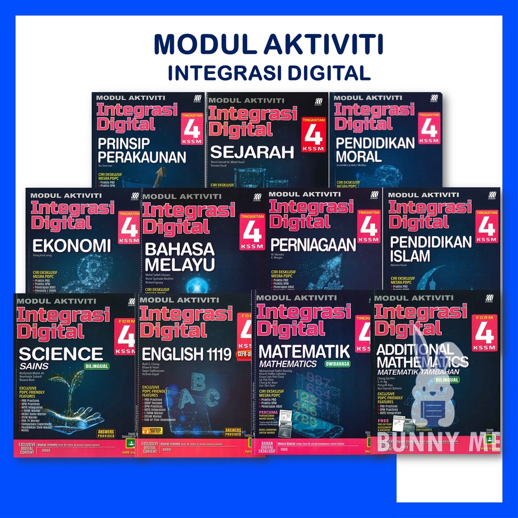 Buy MODUL AKTIVITI INTEGRASI DIGITAL KSSM TINGKATAN 4 2022  SASBADI