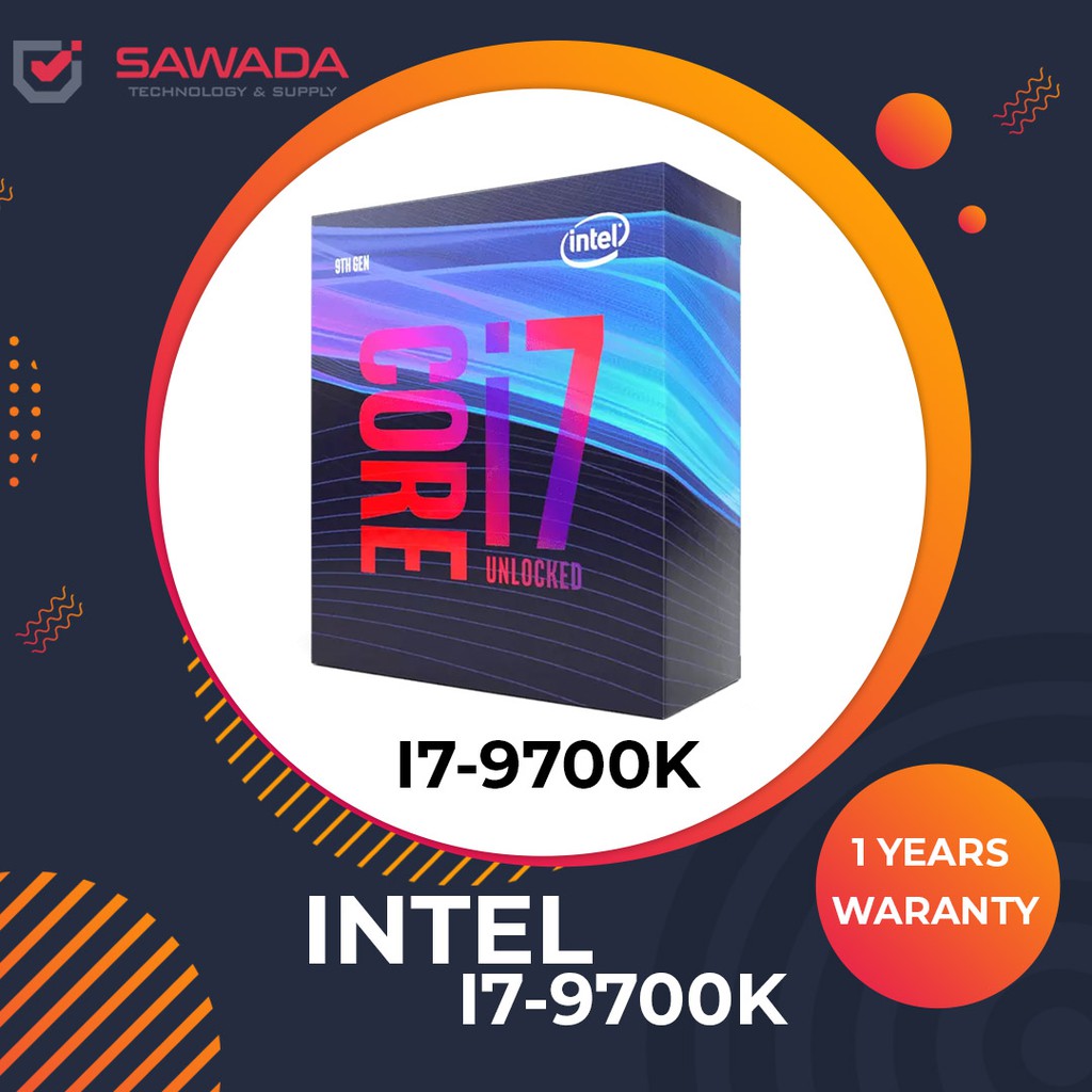 Intel Core I7 9700k I7 9700kf Processor 12m Cache Up To 5 00 Ghz Shopee Malaysia