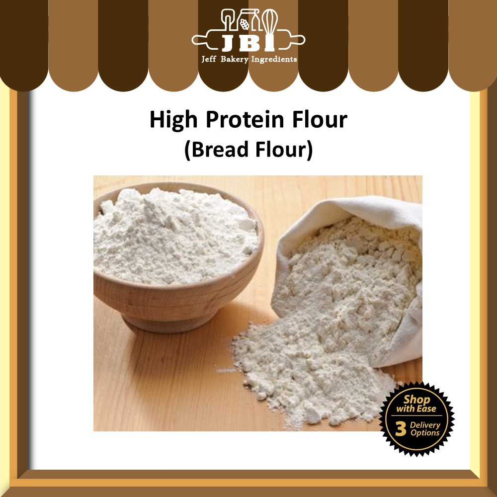 High Protein Flour / Bread Flour / Tepung Roti 高筋面粉 1kg Shopee Malaysia
