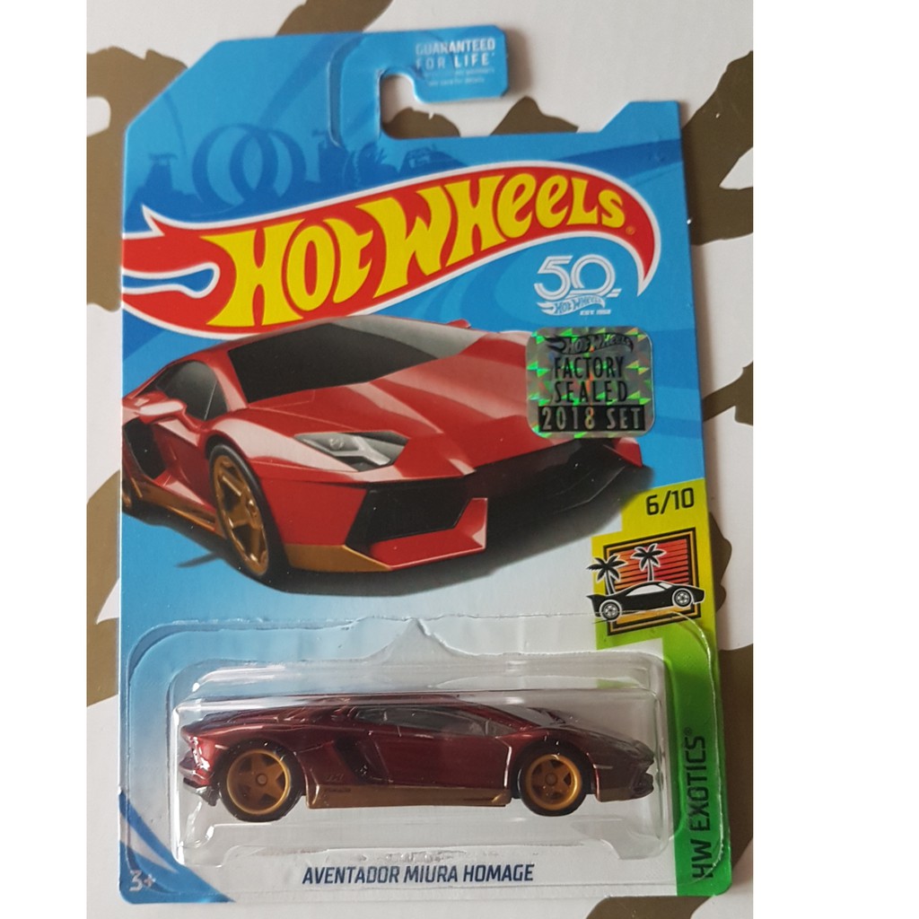 lamborghini aventador miura hot wheels