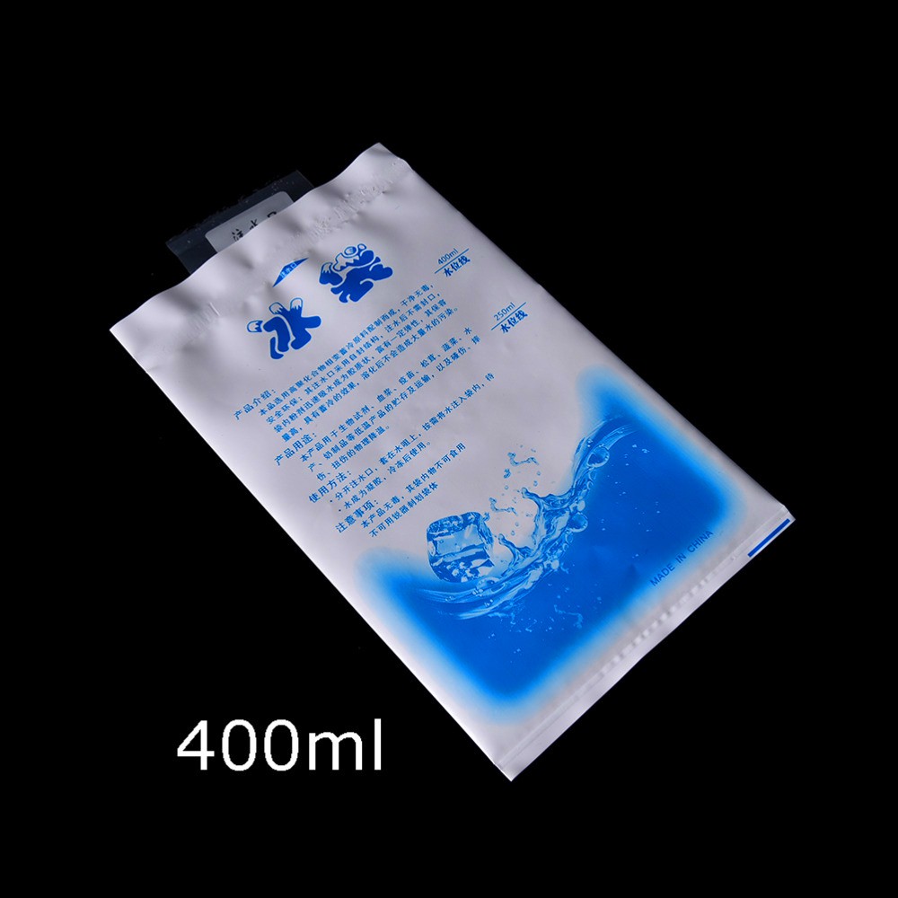 200/400/600ml Reusable Gel Ice Bags Packs Freeze Pack Picnic Cooler