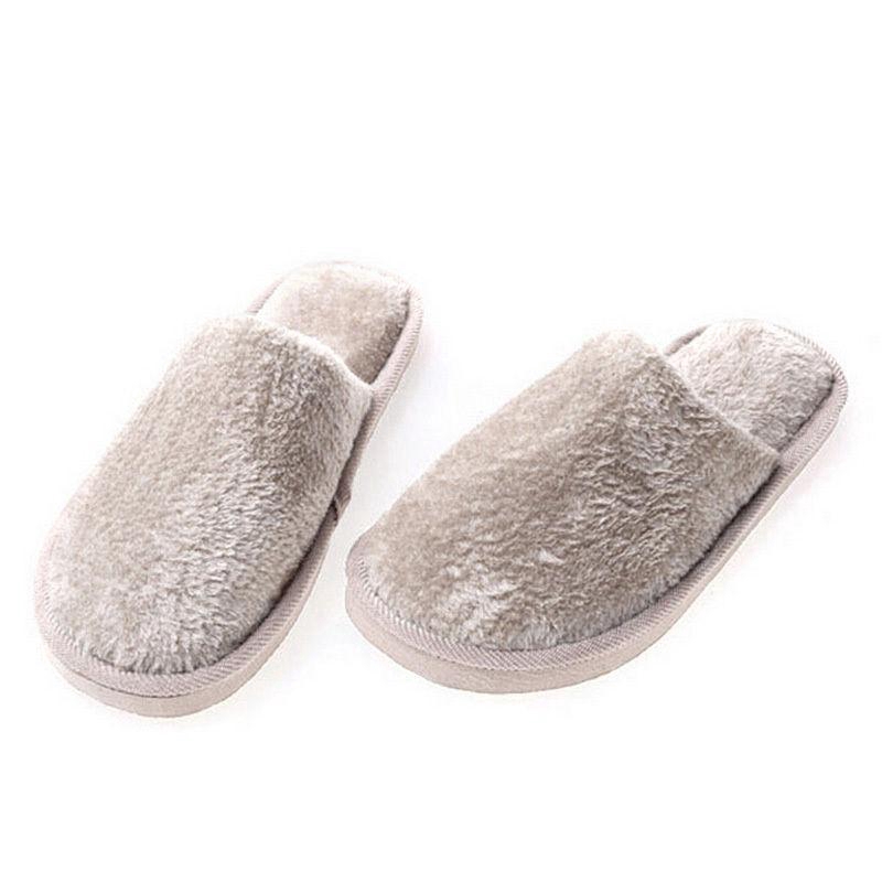 Anti Slip Warm Cotton Home Bedroom Slippers Indoor Shoes