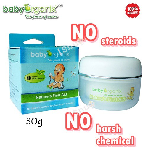 baby organix first aid cream