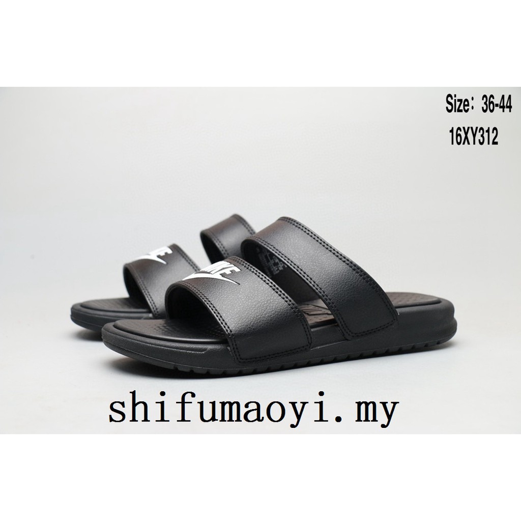 2 strap sandals nike