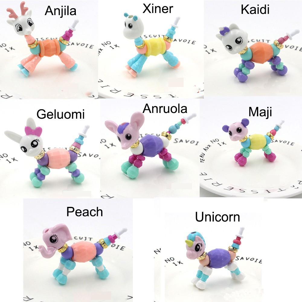 unicorn twist bracelet