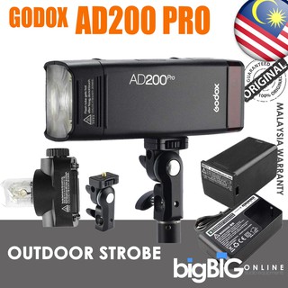 Godox AD200 Pro AD300 Pro AD100 Pro TTL X2 Mini Outdoor Strobe