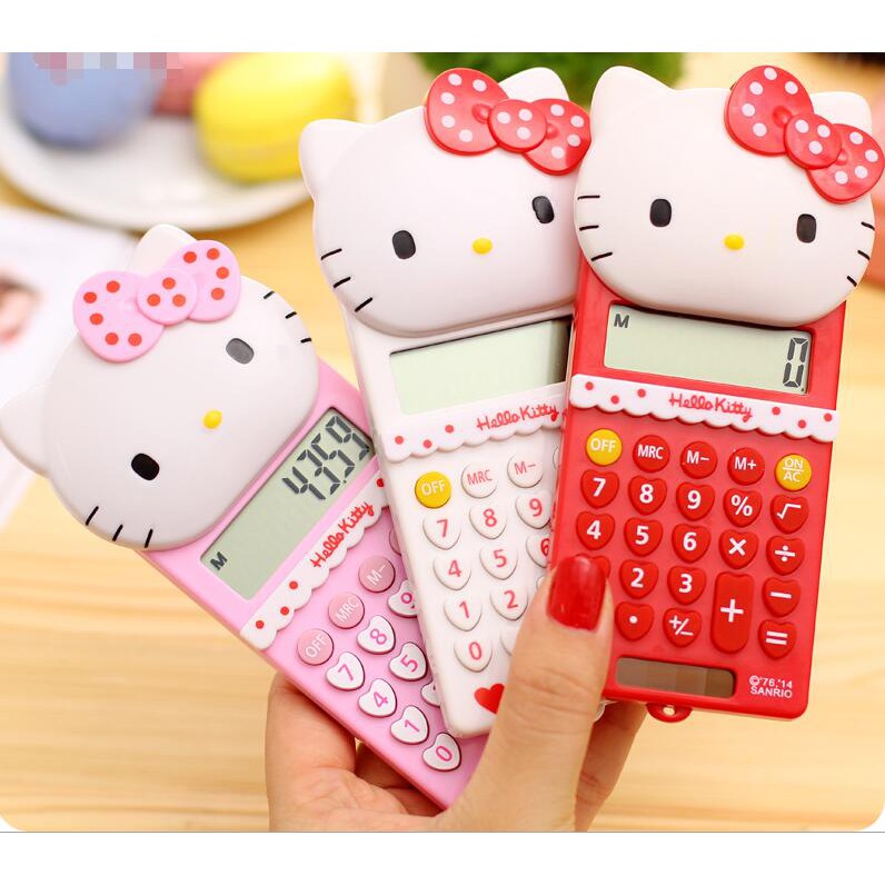 Hello Kitty Electronic Scientific Calculator School Office Supplies