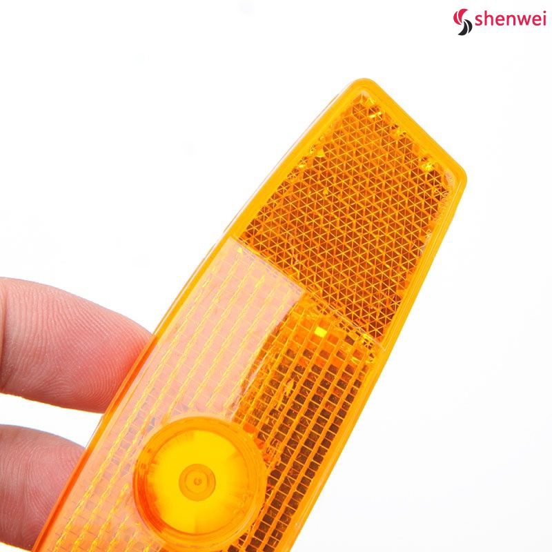 orange spoke reflectors